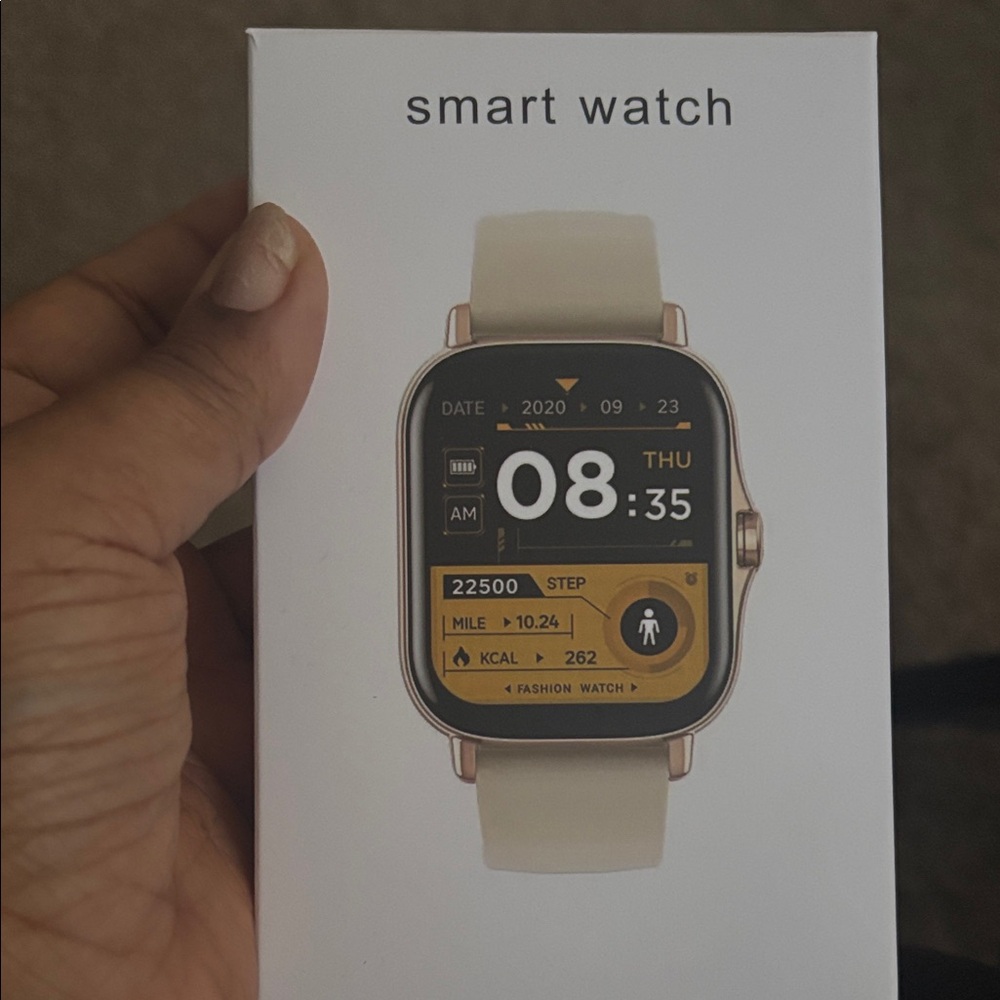 Two band Smartwatch with multiple features. Brand new hasn’t been use.